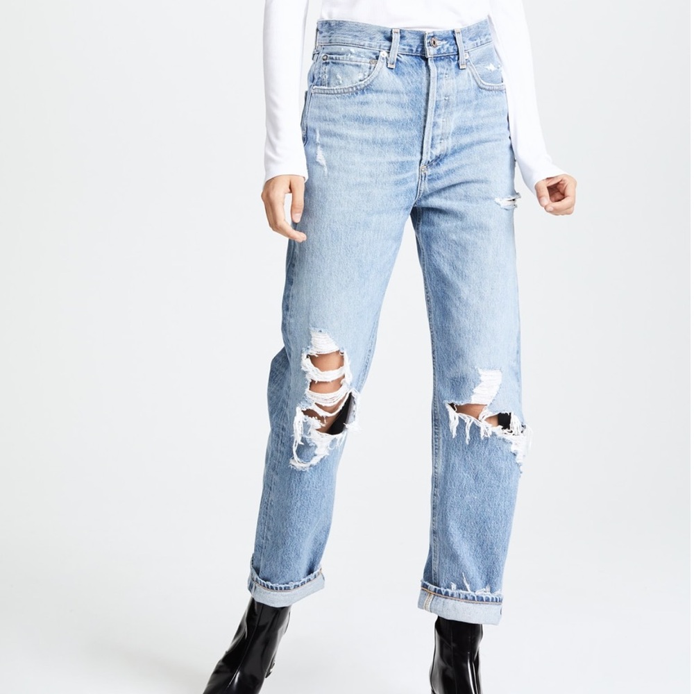 AGOLDE 90s Mid Rise Straight Fit Jeans